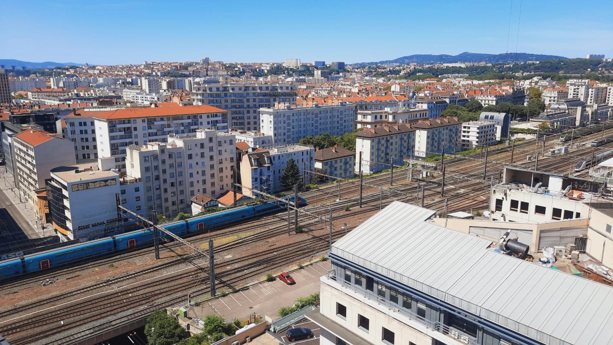 Apartmán Terrasse De La Gare Lyon Exteriér fotografie
